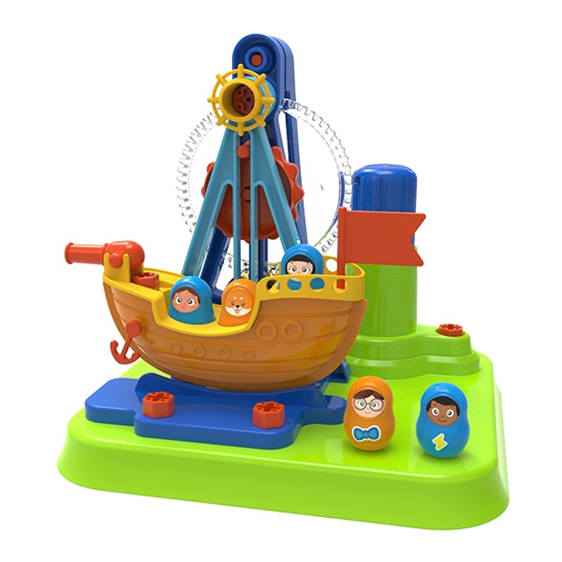 Конструктор для детей Корабль Edu-Toys JS026