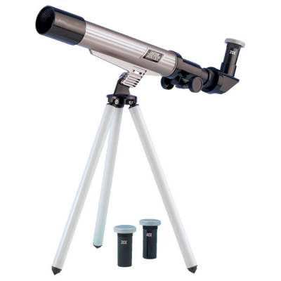 Телескоп детский  20х 30х 40х 30 мм астрономический с треногой Edu-Toys