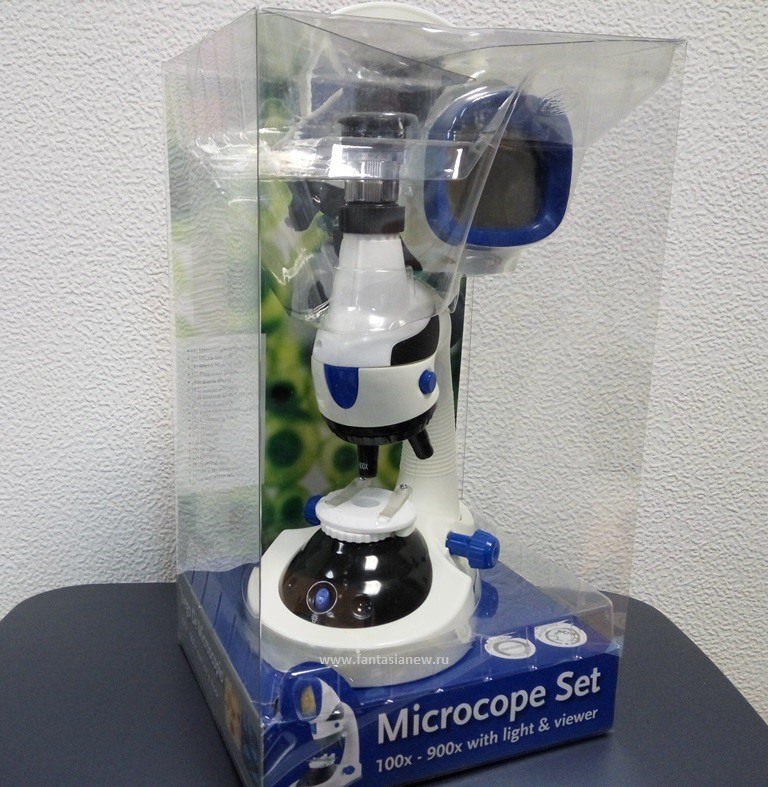 Микроскоп детский 100х - 900x Edu-Toys
