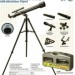 Телескоп детский 525x Astrolon с алюминиевым штативом в кейсе Edu-Toys