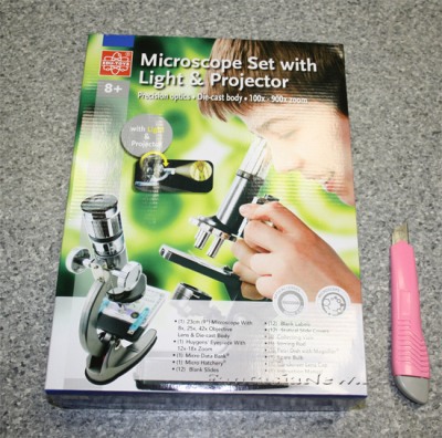 Микроскоп детский 100х-900х Edu-Toys