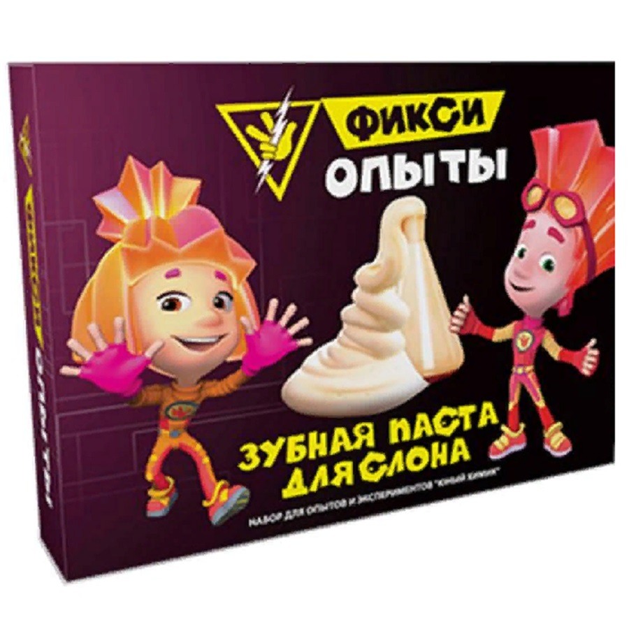 Набор Фикси опыты Зубная паста для слона